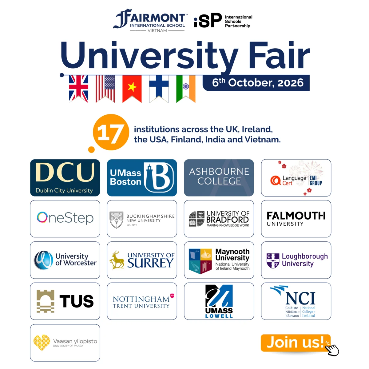 University Fair 2026 | Explore Possibilities, Shape the Future